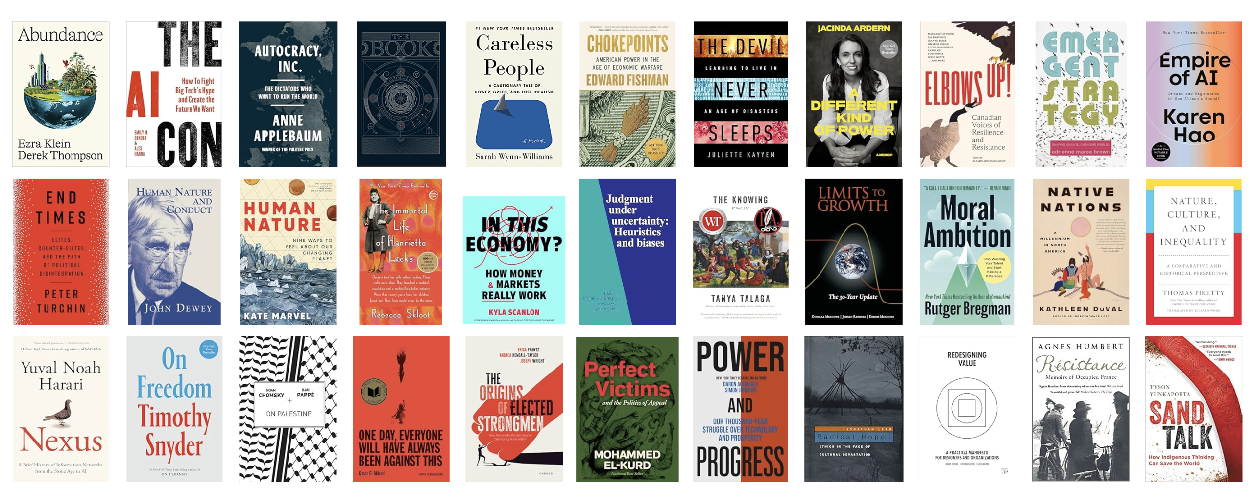 Featured image for “Recommended Reading: 2025 Book List”